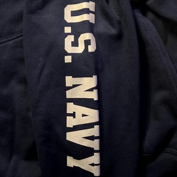 US Navy Hooded Jacket Core Fleece Size Medium NWT Military Style - Picture 7 of 7